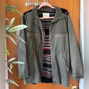 Thread & Supply Olive Utility Jacket